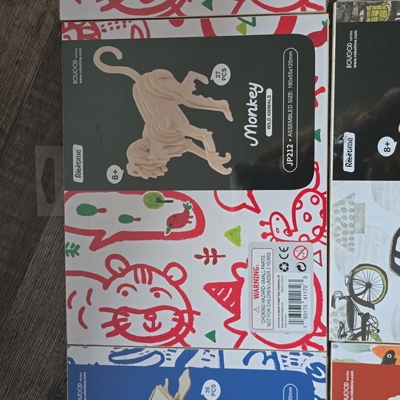 6- 3D Puzzles | Brand New | Robotime| Wooden Puzzles​ - Picture 3 of 14